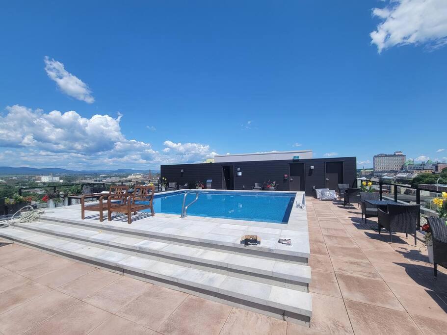 Condo 2 Ch - 500M Vieux-Quebec & Gym Eksteriør billede