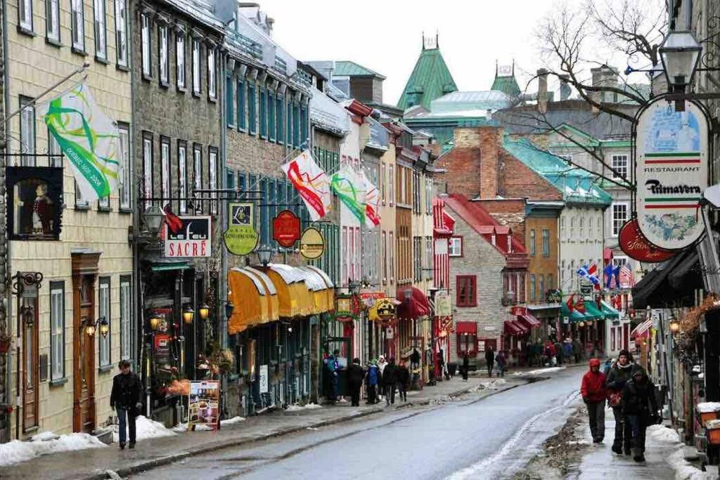 Condo 2 Ch - 500M Vieux-Quebec & Gym Eksteriør billede