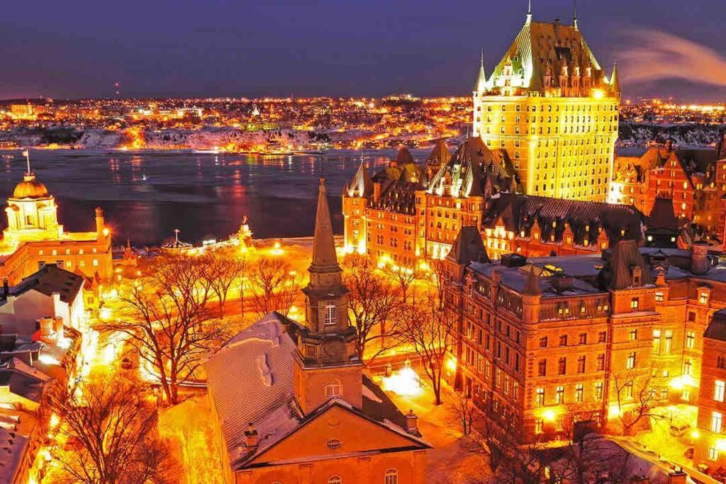 Condo 2 Ch - 500M Vieux-Quebec & Gym Eksteriør billede